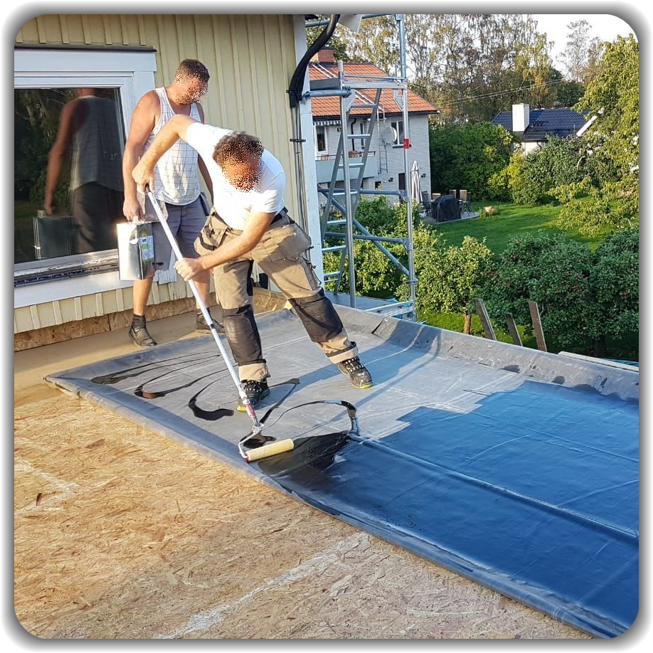 EPDM Dachbahn 1,5 mm ★ Dachfolie mit Zulassung (abP) auf Maß