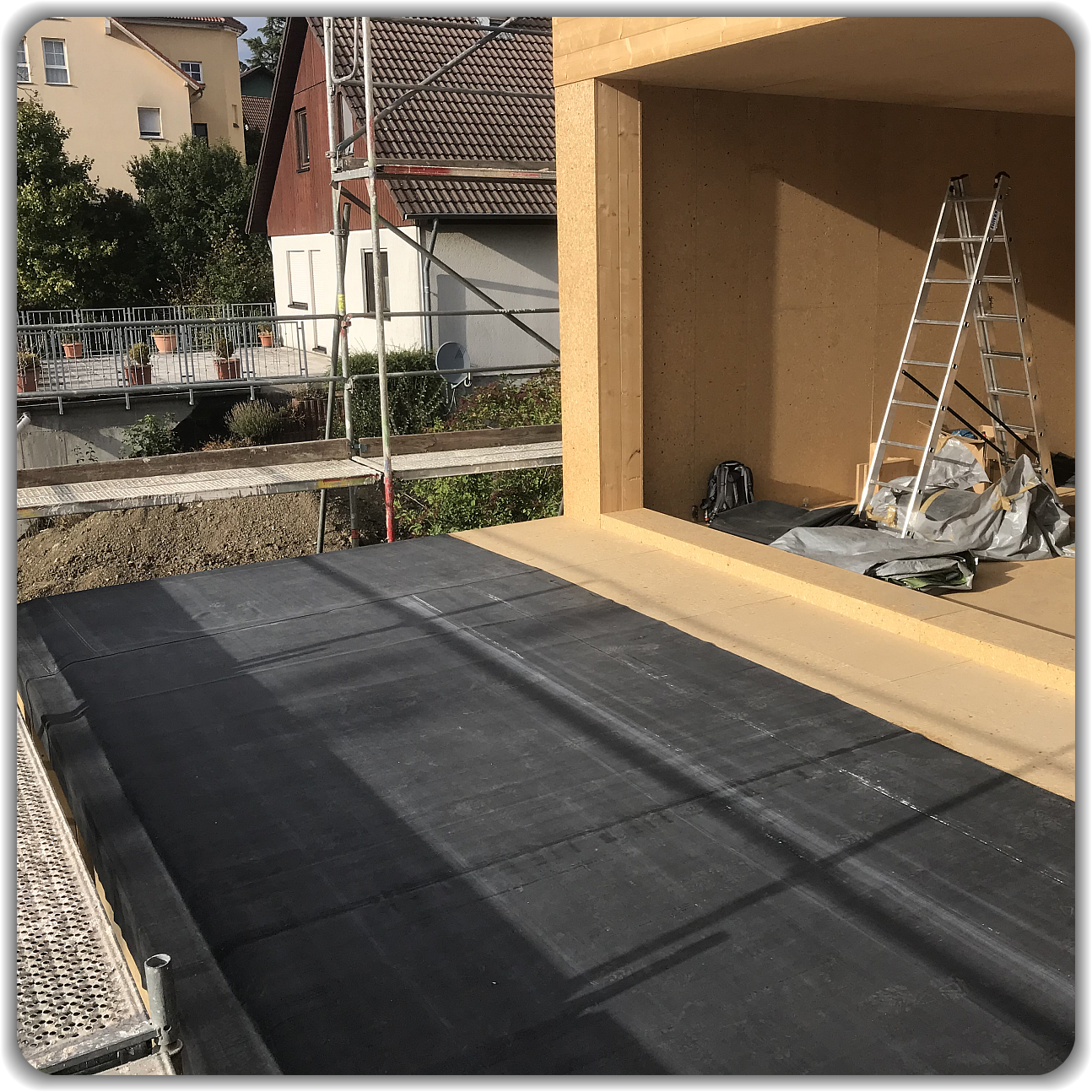 EPDM Dachbahn 1,5 mm ★ Dachfolie mit Zulassung (abP) auf Maß