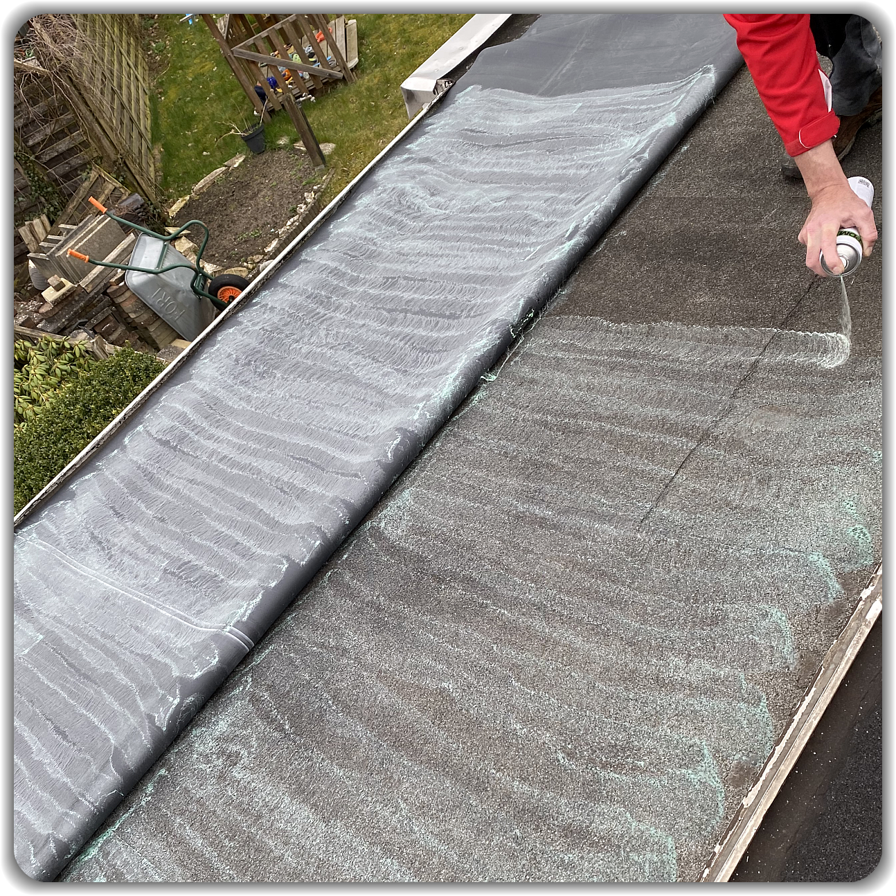 EPDM Dachbahn 1,2 mm ★ Dachfolie mit Zulassung (abP) auf Maß